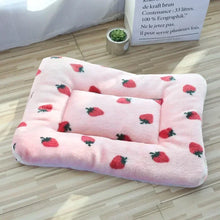 Load image into Gallery viewer, Soft Pet Bed Mats Short Plush Pet Sleeping Bed Mats for Cats Dogs Cute Pad Blanket Warm Kitten Cushion Cat Accessories
