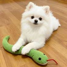 Load image into Gallery viewer, 16.5 Inches Dog Toy Snake Interactive Toy Kitten Kick Toy Interactive Pet Toy for Indoor Cats Pet Supplies
