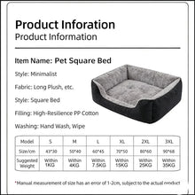 Load image into Gallery viewer, Bed for Cats Pet Products Cushions Kitten Goods Accessories Dog All Houses Supplies Things Accessory Habitats Basket House Beds
