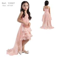 Load image into Gallery viewer, Trailing Princess Party Girls Dress

