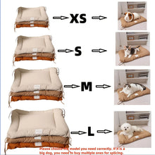 Load image into Gallery viewer, Cozy &amp; Durable Pet Bed for Small to Medium Dogs and Cats Soft Durable Polyester Easy to Clean Store Four Corners for Easy Tying
