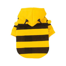 Load image into Gallery viewer, Bee Pet Puppy Coat Apparel Outfit Dog Hoodies Winter Warm Cat Cosplay Costume Holiday Outfit for Small Medium Dogs &amp; Cats
