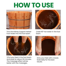 Load image into Gallery viewer, Kidney Disease Foot Soak Herbal Essence Gentle Cleansing Detoxifying Purifying Nourishing Foot Care for Sleep and Body Care
