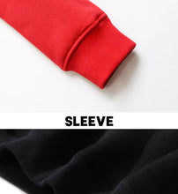 Load image into Gallery viewer, Color-Block Oversized Fleece Hoodie
