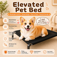 Load image into Gallery viewer, Elevated Pet Bed for Dogs, Washable Dog Bed for Small, Medium, Large &amp; XL Puppies, Breathable Mesh Dog Bed

