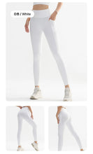 Load image into Gallery viewer, Yoga Leggings for Fitness Legging Sport Side Pocket Pants Female Soft High Waist Leggins Push Up Gym Tights Women
