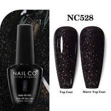 Load image into Gallery viewer, NAILCO 333 Colors Gel Nail Polish Semi Permanent Varnishes Nails Art Design Hybrid Soak Off Top Base Coat UV Gel Manicure 15ml
