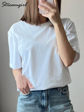 Load image into Gallery viewer, Soft Loose Cotton Summer Tee
