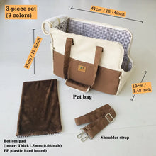 Load image into Gallery viewer, Portable Dog Carrier Cat Dog Outdoor Travel Bag Breathable Pet Carrying Pouch Travel Duffle for Cats Small Dogs Car Seat Carrier
