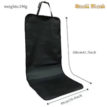 Load image into Gallery viewer, Dog Car Seat Cover Foldable Hammock Pet Harness Cat Bag Basket Stable and Foldable Travel Pet Dog and Cat Safety Car Seat
