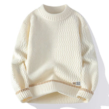 Load image into Gallery viewer, Men Casual Comfortable Warm Sweaters men round neck  Solid knitwear Men's High-Quality Fashion Trend Sweater 2025 Autumn/Winter
