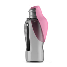 Load image into Gallery viewer, 800ml Portable Dog Water Bottle For Small Medium Big Dogs Outdoor Travel Drinking Bowl Puppy Cat Feeder Pet Labrador Accessories
