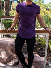 Load image into Gallery viewer, Muscle Fitness T-shirt Summer Men's T-shirts Workout short sleeve Tees Running cotton t-shirts Men Gym Sport Training Tops
