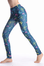 Load image into Gallery viewer, Women Leggings High Waist Cartoon Comic Beauty Print Trousers Soft Female Casual Elastic Pant
