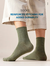 Load image into Gallery viewer, Combed Cotton Business Crew Socks
