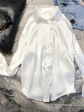 Load image into Gallery viewer, Elegant Silk Touch Office Blouse
