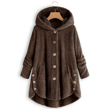 Load image into Gallery viewer, Plush Wool Blend Winter Coat
