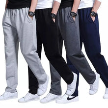 Load image into Gallery viewer, 2024 New Running Mens Sweatpants Straight Fit Joggers for Sports and Streetwear Loose Oversized Drawstring Long Pants Men Pants
