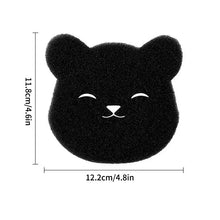 Load image into Gallery viewer, 2 /4 Sets Of Household Pet Hair Remover, Machine Washed Bear Sticky Sponge, Reusable, Suitable For Washing Machine, Dryer, Black
