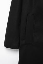 Load image into Gallery viewer, Winter Coat For Women 2024 Solid Lapel Double Breasted Long Cardigan Top Female Pokcet Streetwear Woman New In OuterCoat
