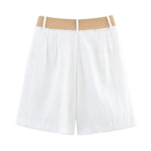 Load image into Gallery viewer, Women's Shorts High Waist Y2k Belt Short Woman Streetwear Harajuku Baggy Jeans Skort Beach Bermuda Pants Y 2k Summer New

