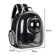 Load image into Gallery viewer, Pet Cat Carrying Bag Space Pet Backpacks Breathable Portable Transparent Backpack Puppy Dog Transport Carrier Space Capsule Bags
