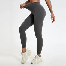 Load image into Gallery viewer, Hearuisavy Summer Super Soft Fabrics High Waist Leggings Gym Yoga Pants Running Workout Tights Push Up Sports Leggings Women
