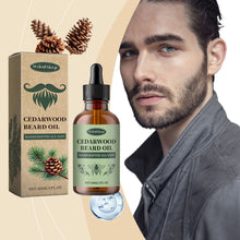 Load image into Gallery viewer, Men Beard Care Oil Moisturizing Growth Shine Soften Beard Strengthen Roots Hair Thicker Styling Care Beard Growing Essential Oil
