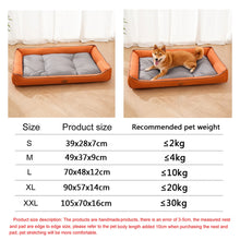 Load image into Gallery viewer, Bite-Resistant Four Season Square Bed
