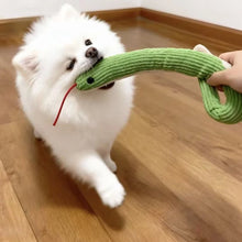 Load image into Gallery viewer, 16.5 Inches Dog Toy Snake Interactive Toy Kitten Kick Toy Interactive Pet Toy for Indoor Cats Pet Supplies
