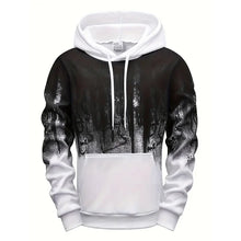 Load image into Gallery viewer, Men's Hoodie High Quality Hooded Long Sleeve Ink-splashed Sweatshirt Autumn Winter Daily Casual Sporty Jogging Fashion Outwear
