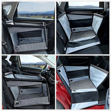 Load image into Gallery viewer, Portable Car Pet Seat Stable Dog Carrier with Safety Mesh Protector Waterproof Design for Puppy Travel Outdoor Use
