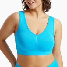 Load image into Gallery viewer, Seamless Sports Bras For Women Push-Up Bra Female Breathable Brassiere No Pads Bralette Solid Color Crop Top Sexy Lingerie S-5XL
