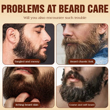 Load image into Gallery viewer, Men's Beard Oil Set, Moisturizing Beard Care Serum for Softening Dry Rough Hair, Enhancing Shine and Smooth Groomed Look
