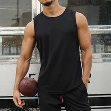 Load image into Gallery viewer, Men's Summer Tank Top Fitness Training Gym Tank Men Quick-drying Mesh Breathable Basketball Vest Fashion Sleeveless Shirt Men
