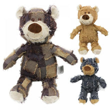 Load image into Gallery viewer, Pet Teddy Bear Soundmaking Toy Plush Interactive Dog Toys Grinding Cleaning Teeth Anti Bite Abreact Plaything Bear Pets Supplies
