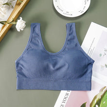 Load image into Gallery viewer, Sport Bra Breathable Inner and Outer Wear Vest Women Athletic Undergarment Gather Sports Underwear Quick Dry Workout Top
