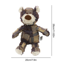 Load image into Gallery viewer, Pet Dog Toys Bear Squeaking Stuffed Toys For Dogs Cat Chew Squeak Toy for Small Dogs Play Funny Training Anxiety Relief Sleep Do
