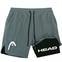 Load image into Gallery viewer, 2025 trendy street style fitness shorts for men, quick drying gym training, jogging, double-layer sports shorts

