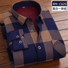 Load image into Gallery viewer, Fleece Plaid Thermal Shirt Jacket
