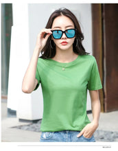 Load image into Gallery viewer, MRMT 2026 Brand New Women's Casual T-shirt White Pure Cotton Quality Short Sleeve Loose Women Fashion Tops Women T shirts Tees
