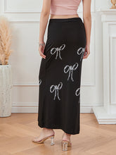 Load image into Gallery viewer, High-Waist Drawstring Ankle-Length Skirt
