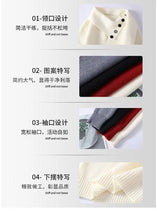 Load image into Gallery viewer, Fashion Men's Solid Color Sweaters Autumn Winter Casual Knitted Pullovers Youth High Streetwear Classic Top Sweatshirts Clothing
