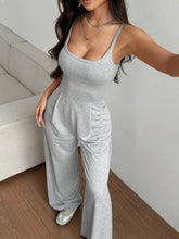 Load image into Gallery viewer, Halter Backless Slim Fit Jumpsuit
