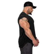 Load image into Gallery viewer, Mens Tank Tops Shirt Gym Tank Top Fitness Clothing Vest Sleeveless Cotton Man Canotte Bodybuilding Ropa Hombre Man Clothes Wear
