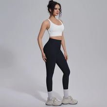 Load image into Gallery viewer, New Yoga Set for Woman Summer Gym Sports Running Bra Top Breathable Peach Buttocks Women Leggings Solid Color Yoga Set
