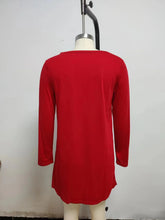Load image into Gallery viewer, Elegant Button Detail Loose Dress

