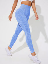 Load image into Gallery viewer, Women Vintage Leggings Gym Fitness Athletic Workout Elastic Leggins Good Elastic Yoga Pants Push Up Sports Training Tights
