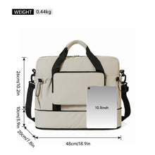 Load image into Gallery viewer, Travel Bag with Large Capacity for Short-Distance Travel, Storage Luggage Bag, Portable Lightweight Crossbody Sports and Fitness Bag for Women, Expandable and Can Be Attached to a Trolley Case

