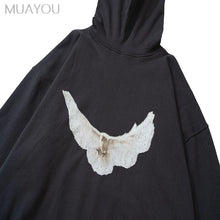 Load image into Gallery viewer, Dove Print Kanye Hoodie Men Women Streetwear 1:1 Sweatshirt High Quality Loose Double-Layer Heavy Fabric Pullover Ovesize hoodes
